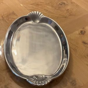 PEWTER TRAY-NWOT-Just In Time For HOLIDAYS!